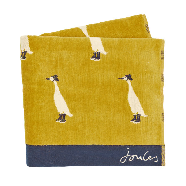 JOULES Delia Duck Bath Towel Wayfair.co.uk